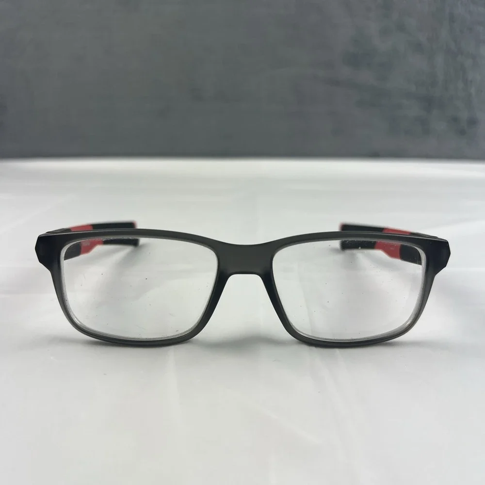 Oakley OY8007 0250 Field Day Youth Glasses Satin Grey Smoke Red 50-15-128 #2
